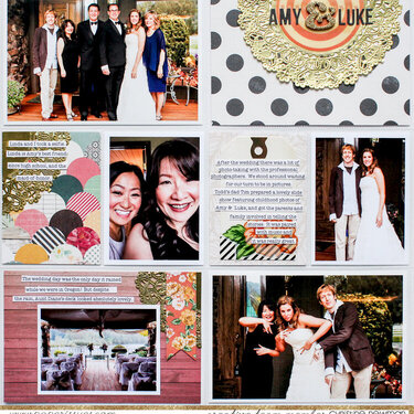 Project Life | October Wedding left side (Paper Issues)