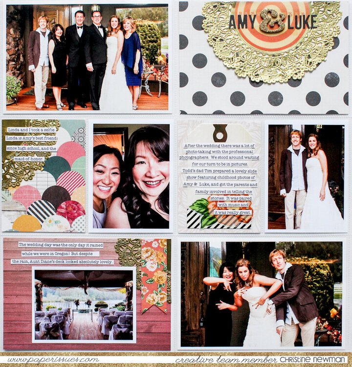 Project Life | October Wedding left side (Paper Issues)