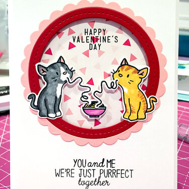 Kitty Valentine's Card