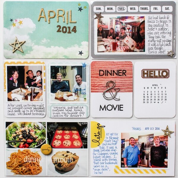 2014 Project Life | April p.1