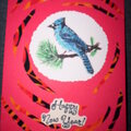Bluejay New Year card