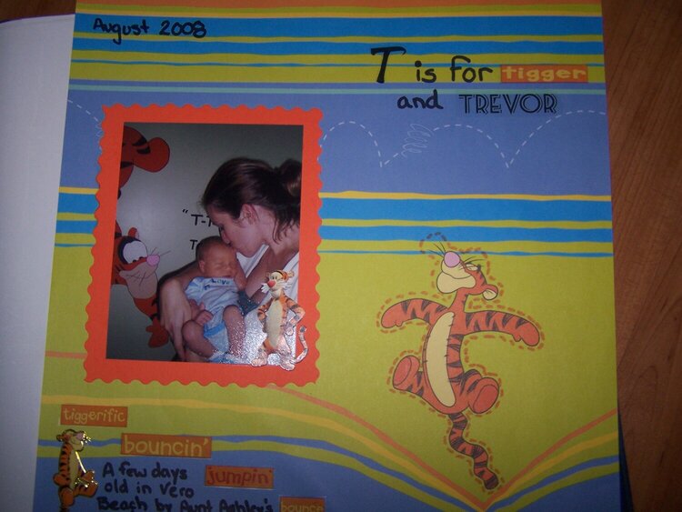 T is for Tigger and Trevor