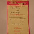 Wedding Program