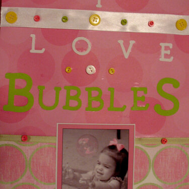 I love bubbles