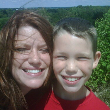 Me and Boo At Cahokia Mounds