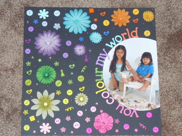 You colour my world (sister&#039;s version)