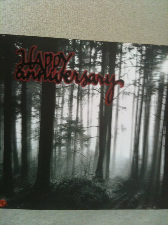 Happy Anniversary card