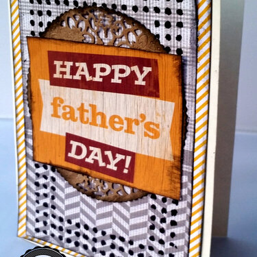 Happy Father&#039;s Day **Paper House &amp; Die~Namites Dies &amp; Xyron w/DCWV** w.video