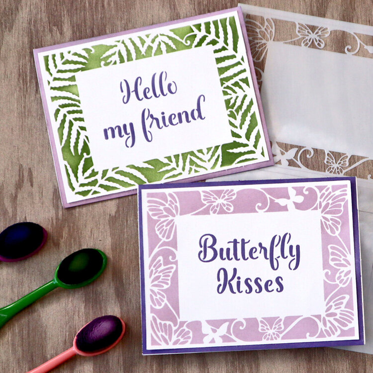 Butterfly Kisses Cards