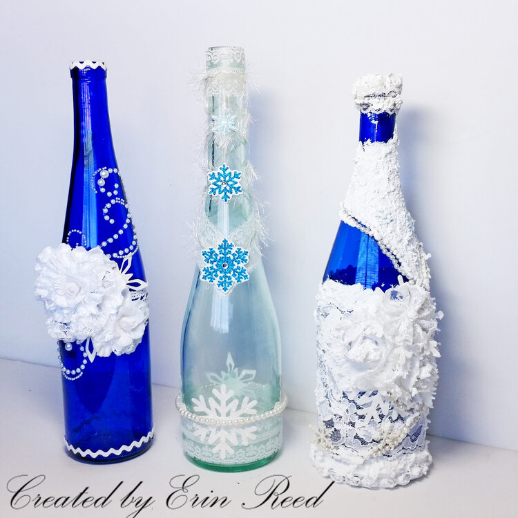 Deco Winter Bottles **w/video**