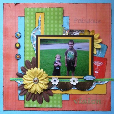 Fabulose vision **Scrapbook kits by Scrap with V**