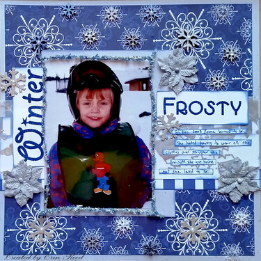 Frosty **Robin&#039;s Nest &amp; ULD &amp; Imagaintion Crafts**