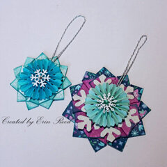 Snowflake Ornaments w/video