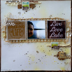 Live Love Lake **w/Video** May Arts & Paper House & Tattered Angels & Prima & Xyron