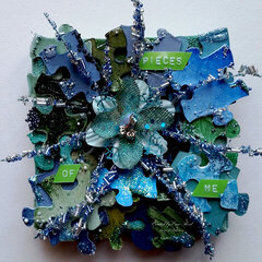 Pieces of Me  **Canvas Corp & Tattered Angels & Imagination Crafts**