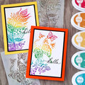 Butterfly Stencil Cards