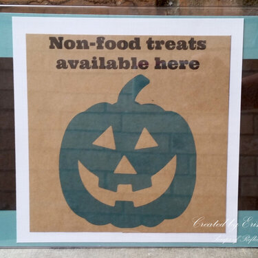 Teal Pumpkin Project - Sign