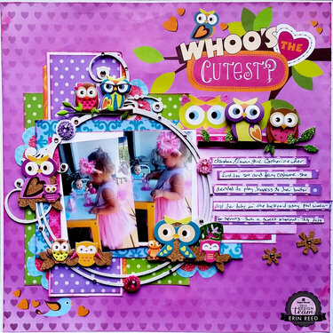 Whoo&#039;s the Cutest?  ** Paper House &amp; Tattered Angels** w. Video
