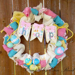 Easter Wreath W/video Tutorial