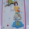 It is raining sprinkles! Card