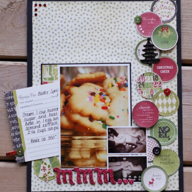 Mmm...(recipe) *The Nook Dec Kit/Making Memories*