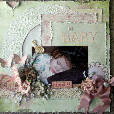 My Baby USING RIDDERSHOLM BELLO PASTELLO COLLECTION **FLYING UNICORN**