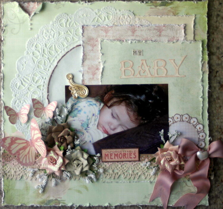 My Baby USING RIDDERSHOLM BELLO PASTELLO COLLECTION **FLYING UNICORN**