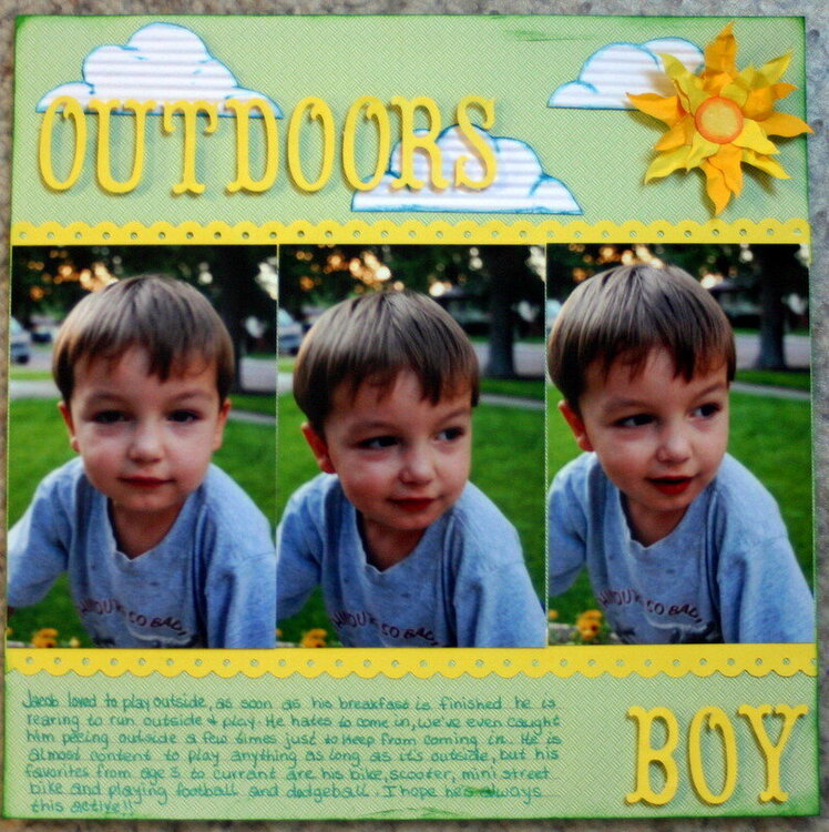 Outdoors Boy