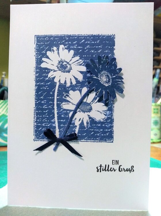 Ein Stiller Gruss (Condolence card)