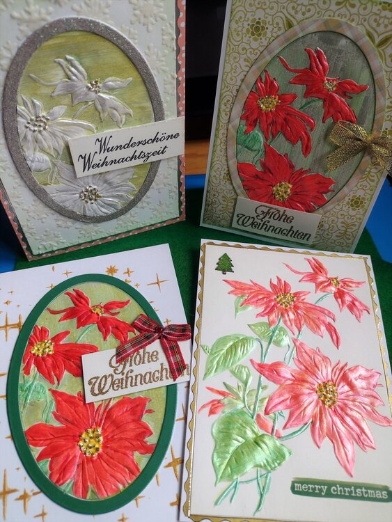 Poinsettia Cards