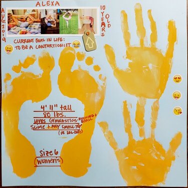 Handprint/Footprints 2019