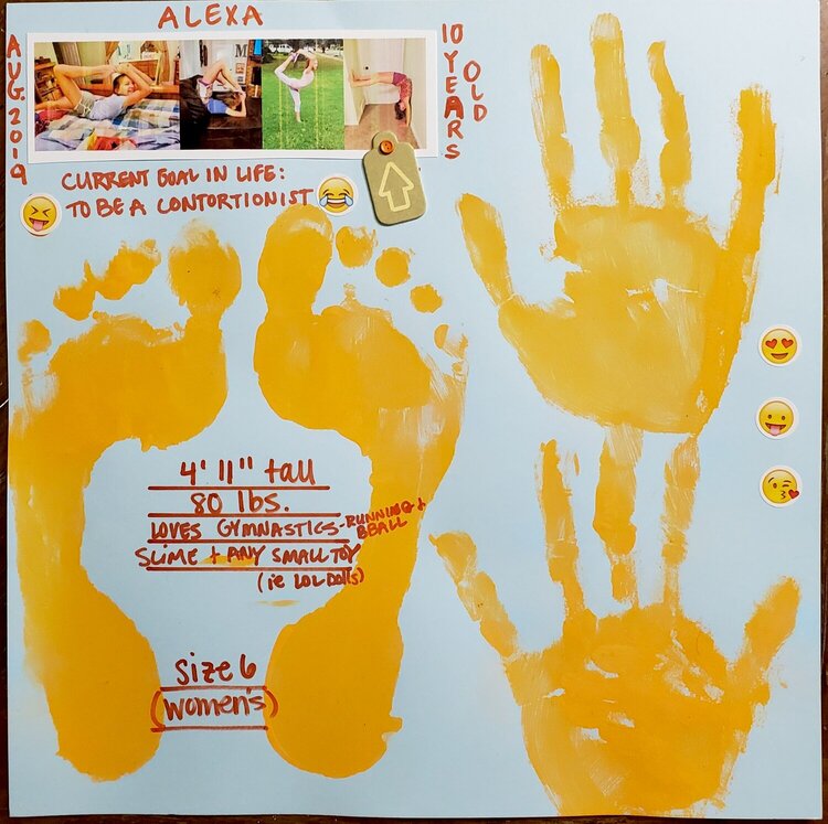 Handprint/Footprints 2019