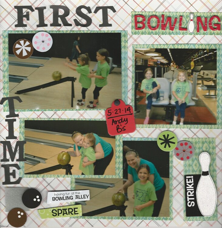 First Tme Bowling