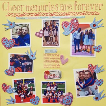 Cheer Memories are forever