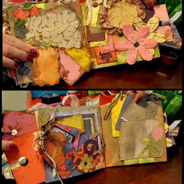 Flower Commotion Paperbag Scrapbook Album