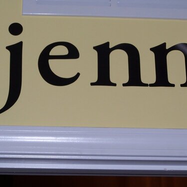Je m&#039;appelle Jenn.