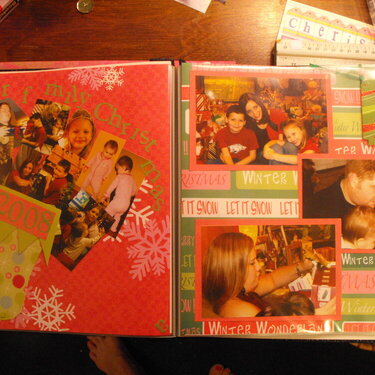 Christmas layout 2008