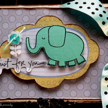 Just For You Card / My Little Shoebox