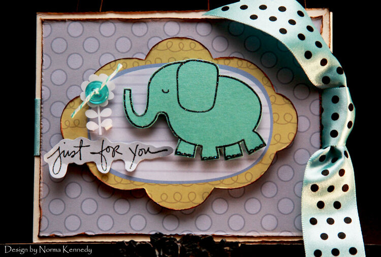 Just For You Card / My Little Shoebox