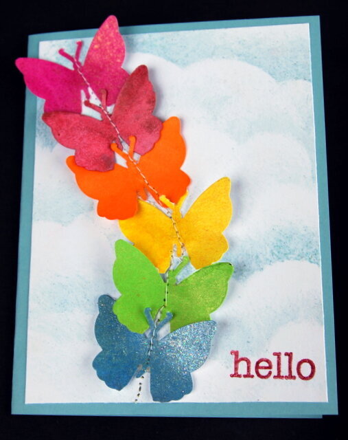 Spring Fever Card *Shimmerz Paints*