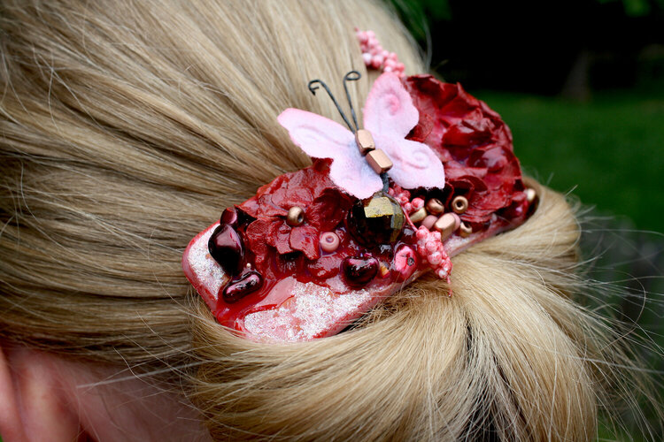 Flower Girl Hair Clip