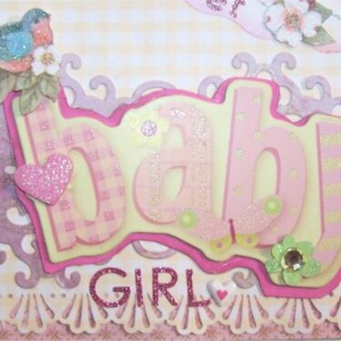 Sweet Baby Girl single 12&quot; x 12&quot; page