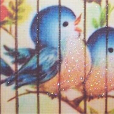 Vintage Bird Cage Close-up