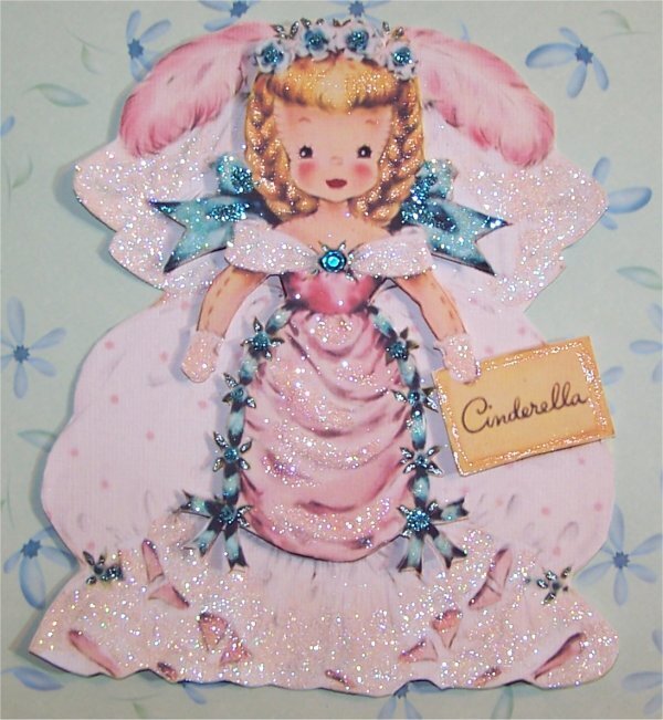 vintage Cinderella Image for card or layout