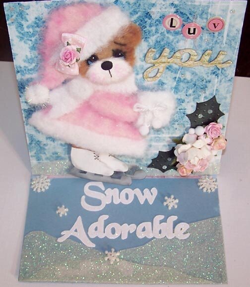 Snow Adorable Easl Card
