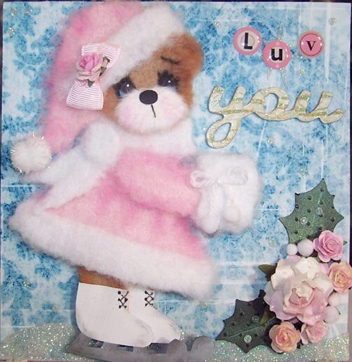 Snow adorable card