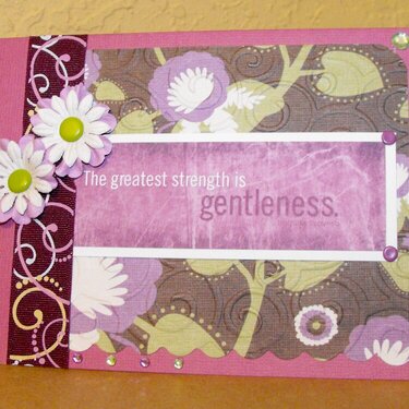 Gentleness card