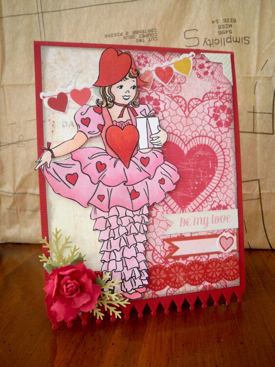 Be My Love - Valentine Card