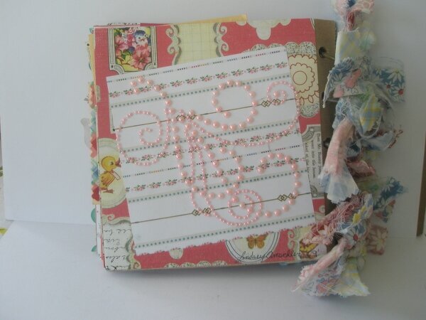 My Girl *Sassafrass Vintage Yummy* Paper Album 