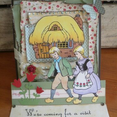 Fairytale Cottage Card Sugar Kissed Cottage Stamps